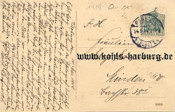 AWFT  52938 [1910-] Harburg a. E. - Seevepartie bei der Werderstraße (52938a)
